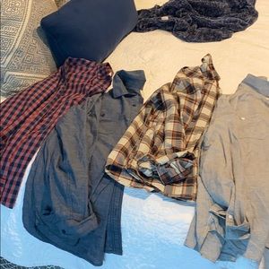 4 pack casual dress shirts